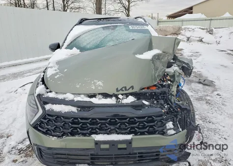 2025 Kia Sportage X Line из США, поврежденный, VIN KNDPYDDH1S7272405